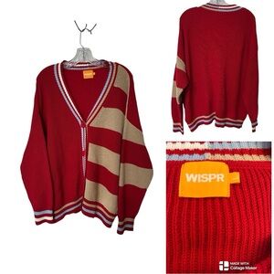 Brodie Wispr cotton knit cardigan